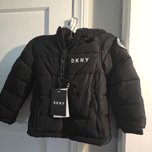 DKNY Black Puffer Jacket